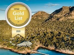 Gold List of Australian Accommodation 2020 for Freycinet Lodge 