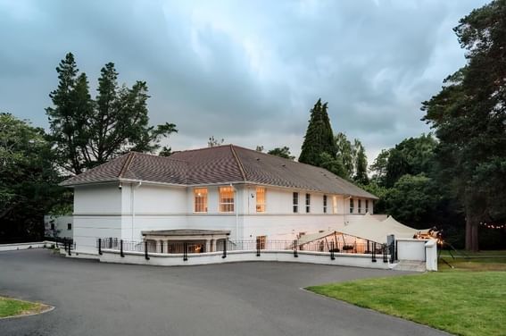 Exterior of Garden Suite at Gorse Hill, one of the best conference venues near Guildford