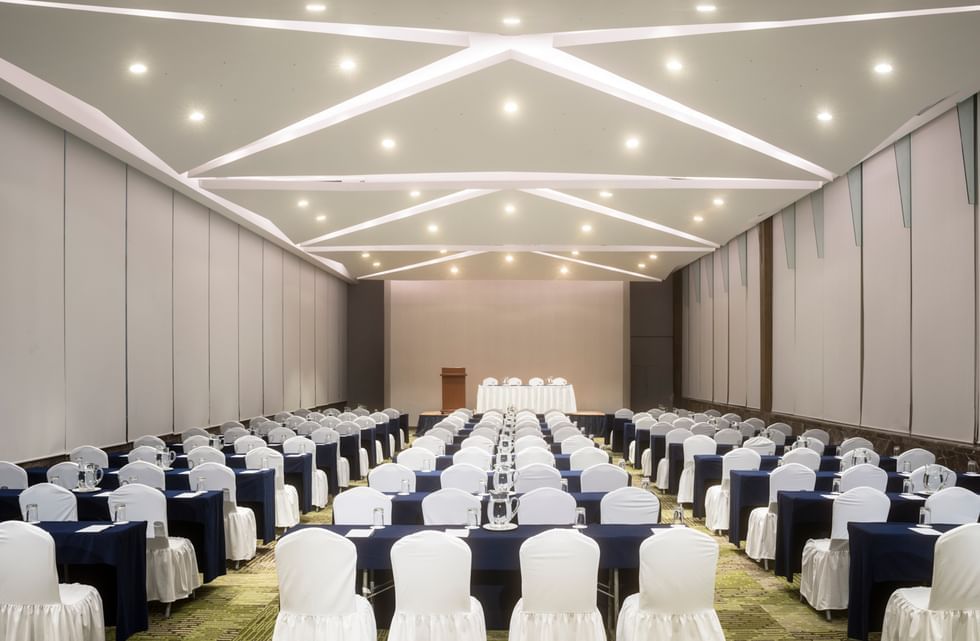 Conference Hall setup at Fiesta Americana Hotels & Resorts
