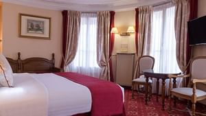 Inteeruiro of Standard single room at Hotel Paix Republique