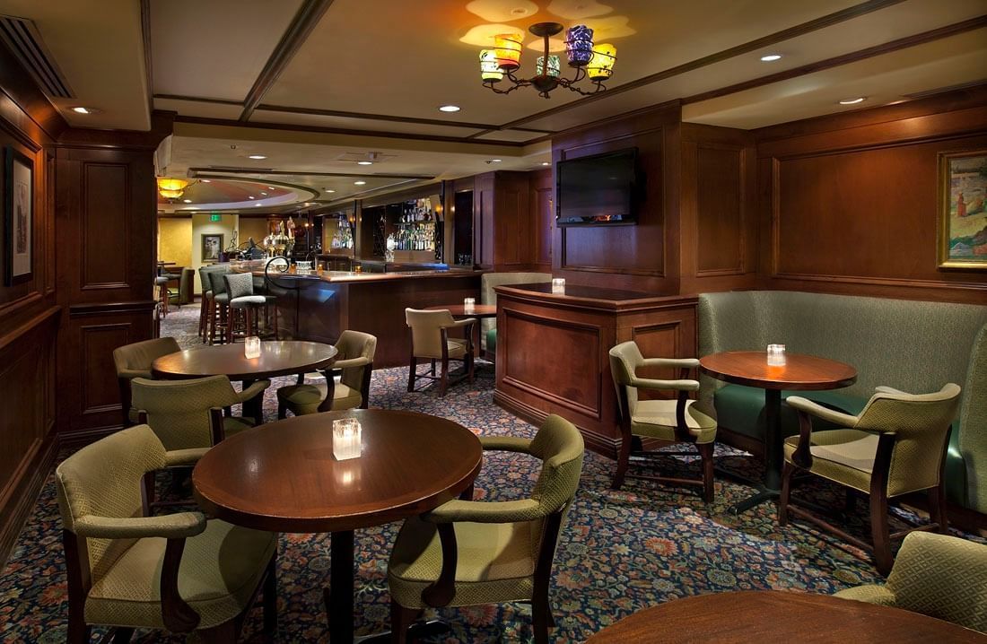 Dining area at Margaux Restaurant in Seattle