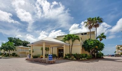 enterance of hotel