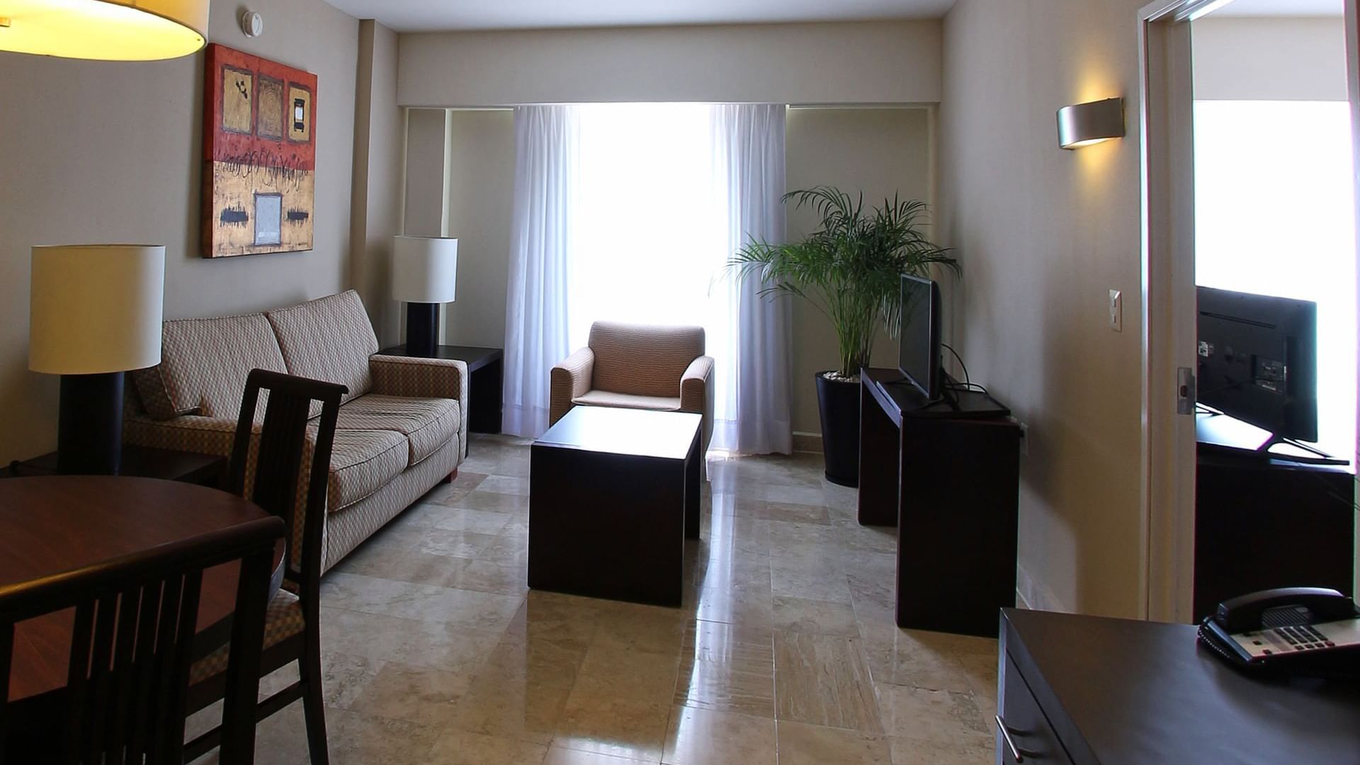 Living room in Junior Suite King at Fiesta Inn Coatzacoalcos