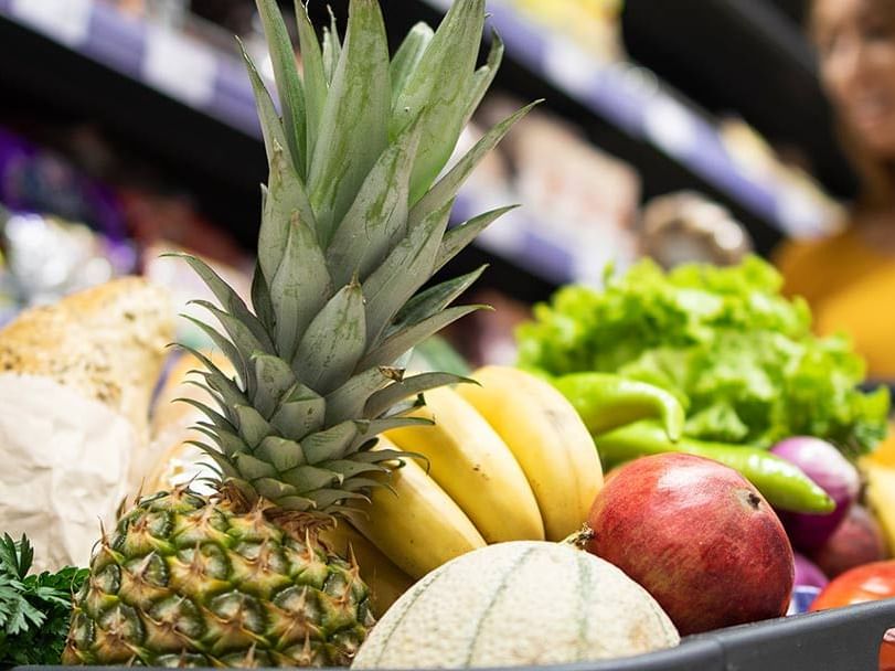 Close-up of fruits in a grocery store near Lake Buena Vista Resort Village & Spa