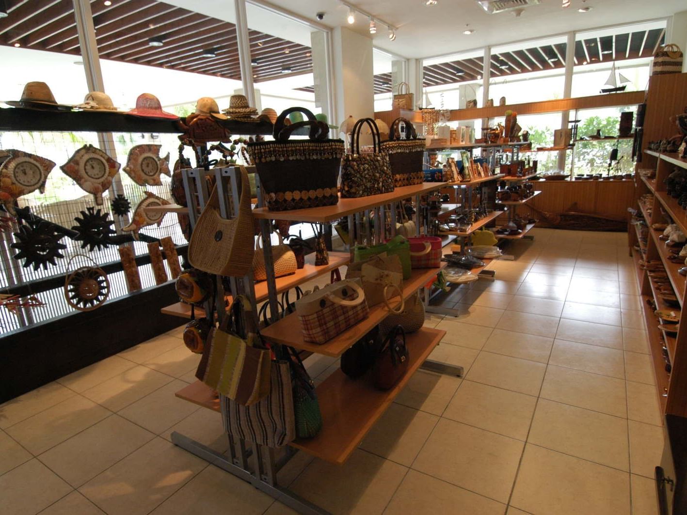 Interior of the Gift Shop at Palau Royal Resort