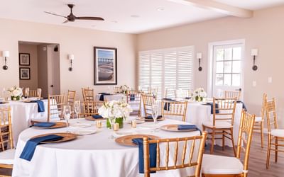 Indoor Event Venues | San Diego Event Venues | El Cordova Hotel in Coronado