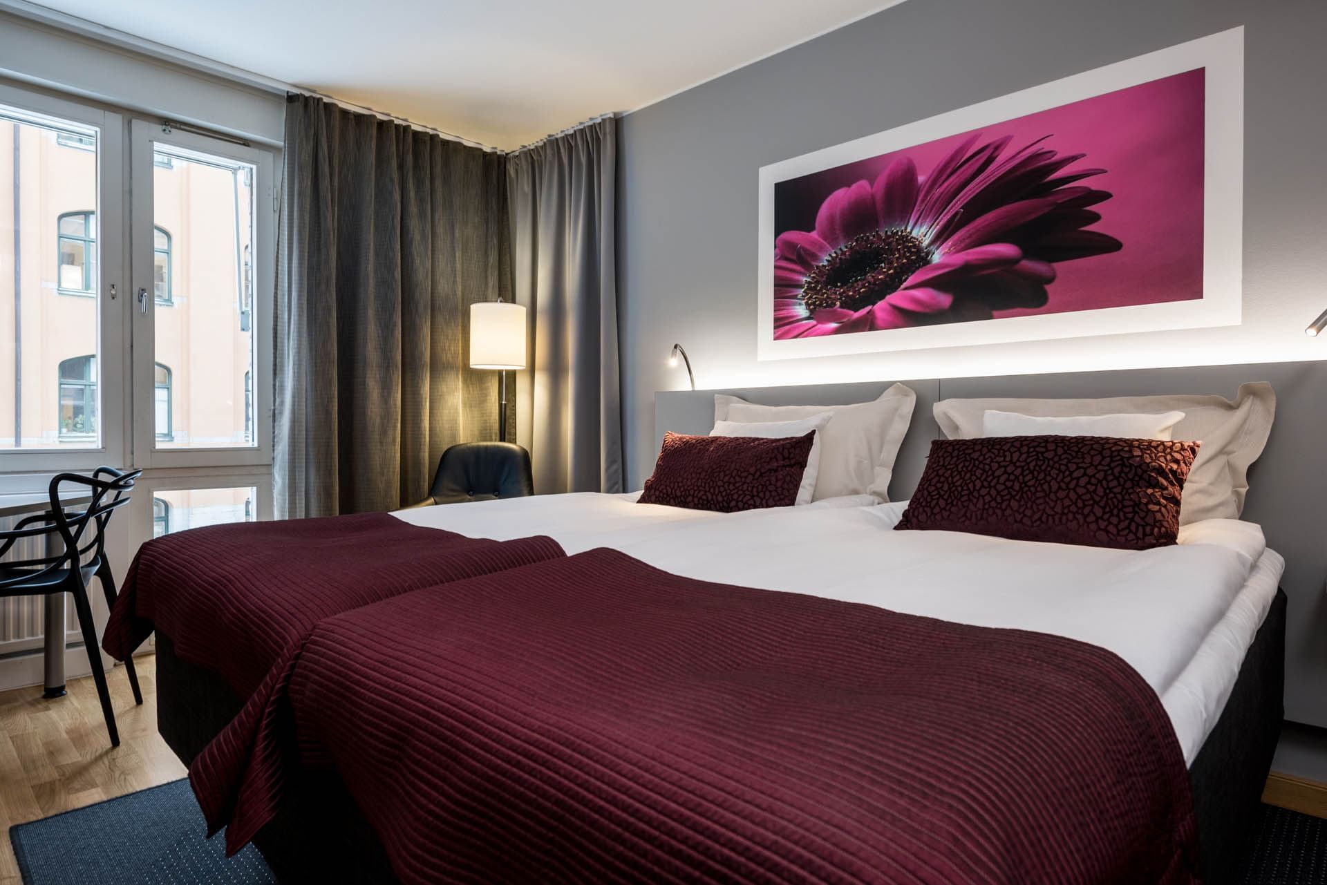 Double Standard Room Bed