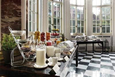 Breakfast at Patrick Hellman Schlosshotel