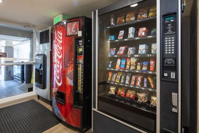 Vending Machines inside Hotel