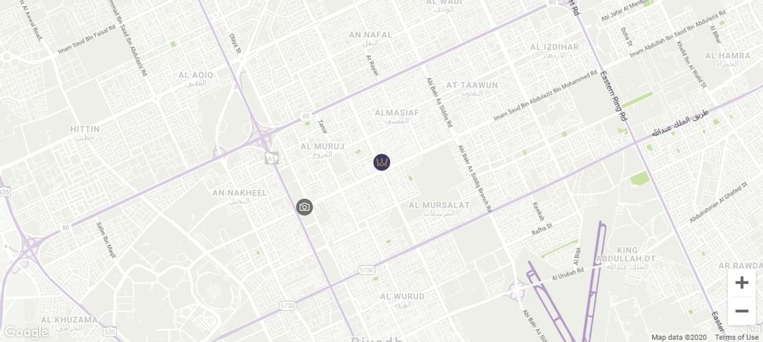 Map Location Warwick Al Azzam Riyadh
