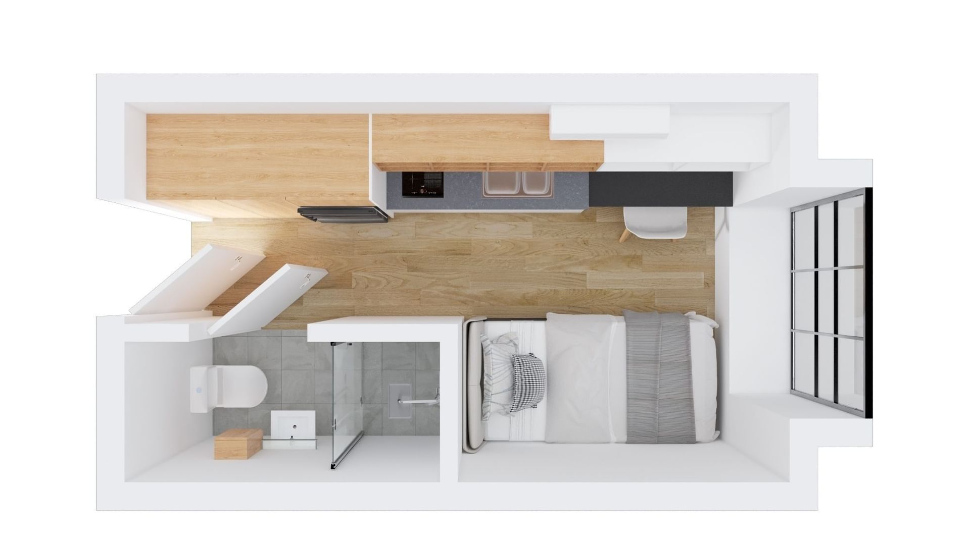 UL Auckland Central Floorplan Heritage Studio