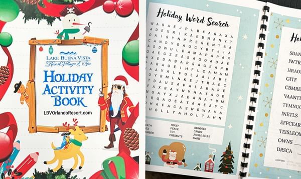 Lake Buena Vista Resort Village and Spa Holiday Activity Book