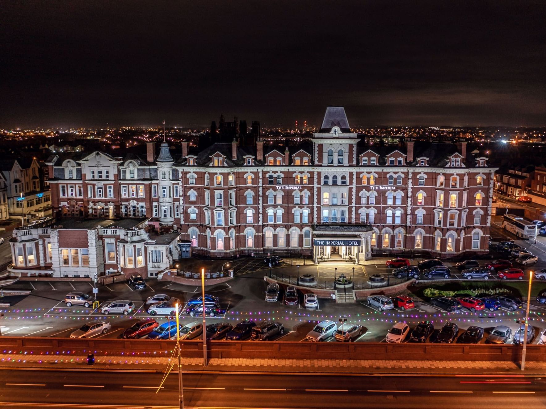 Exterior of The Imperial Hotel  Blackpool