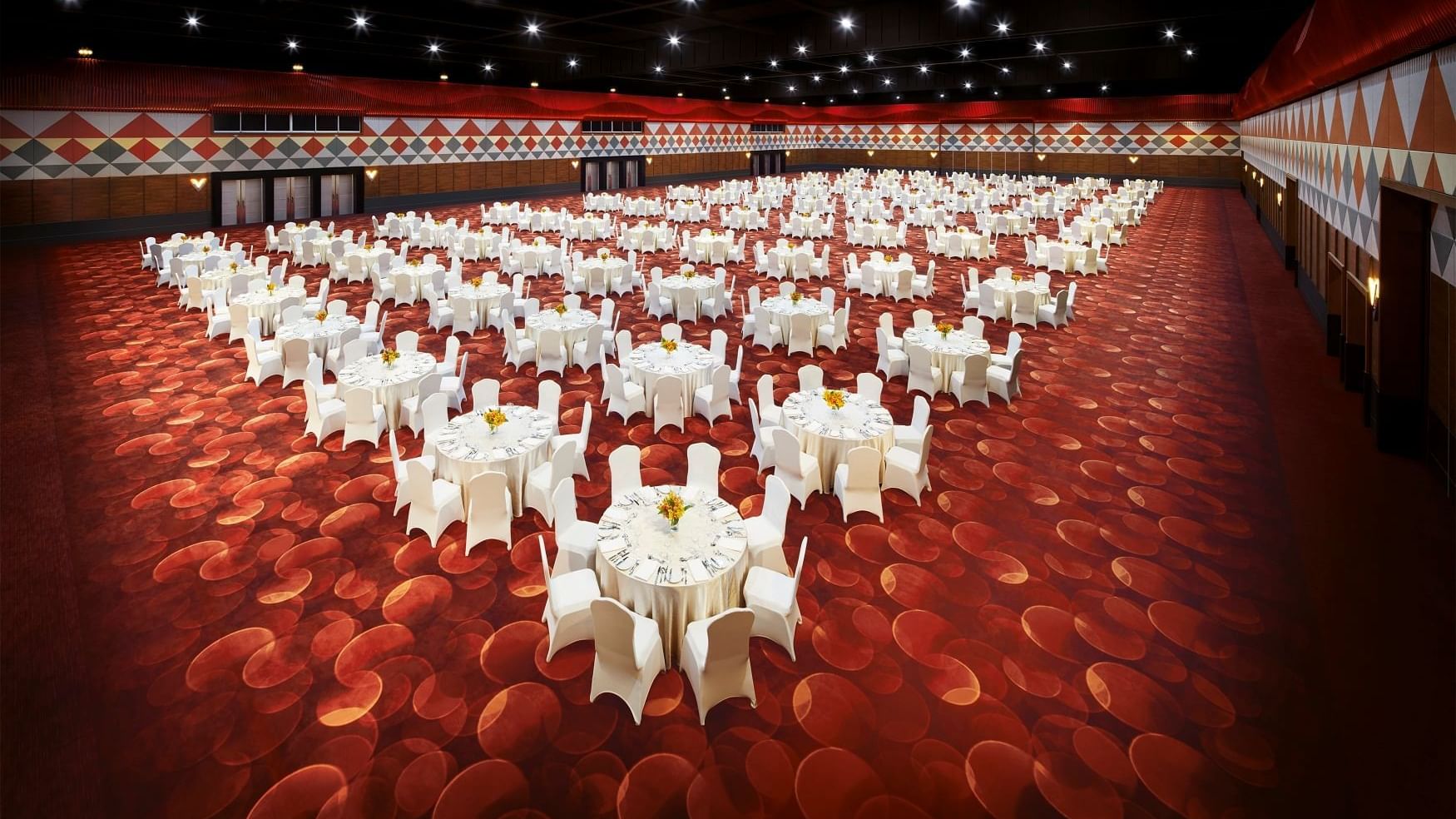 Grand Pyramid with Banquet set-up at Sunway Resort Hotel