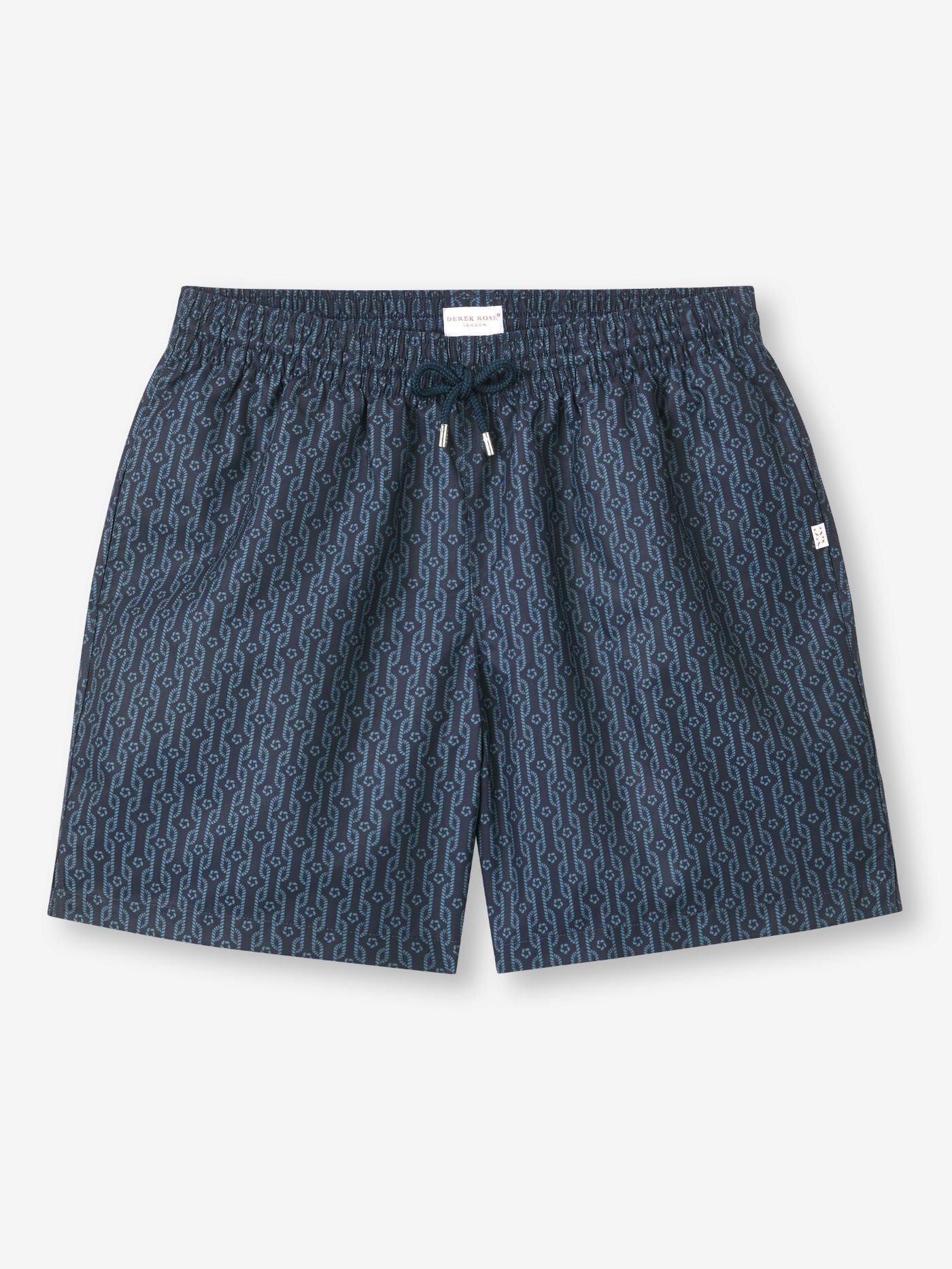 Close-up shot of swim shorts used at The Londoner Hotel 