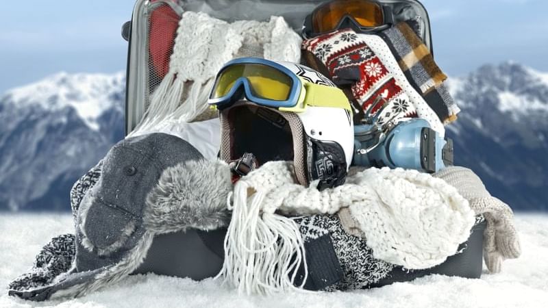 Outfits for a vacation with snow presented at Chateaux Deer Valley