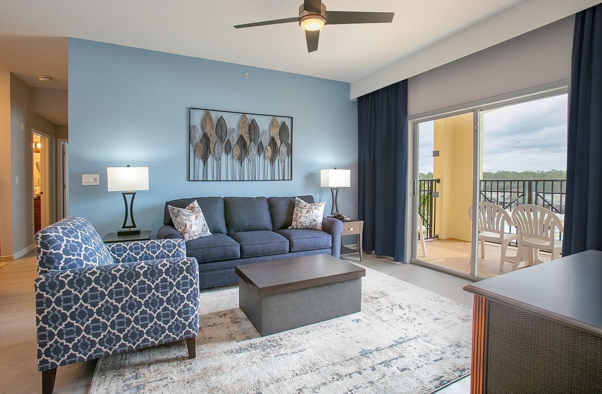 Signature Suites Living Room