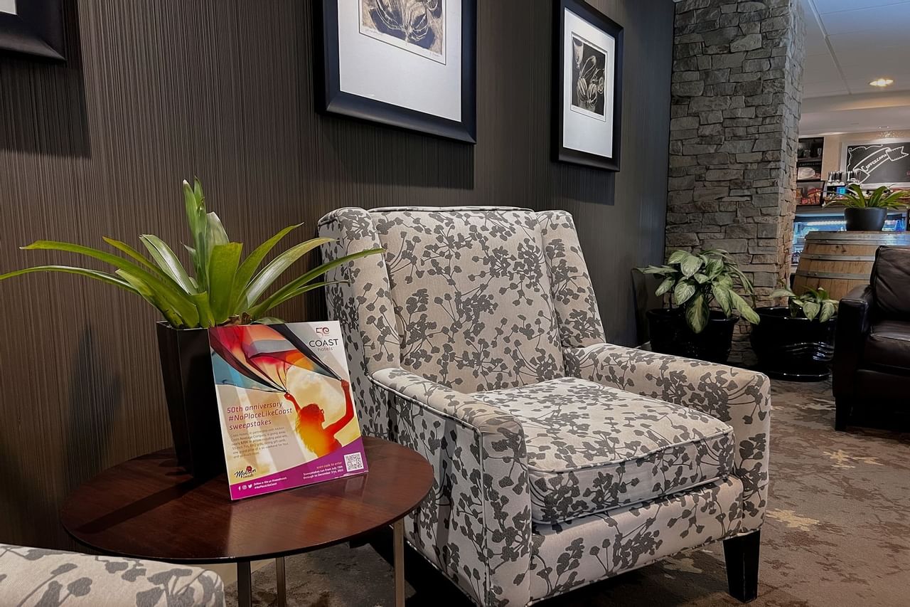 Hotel lobby chairs