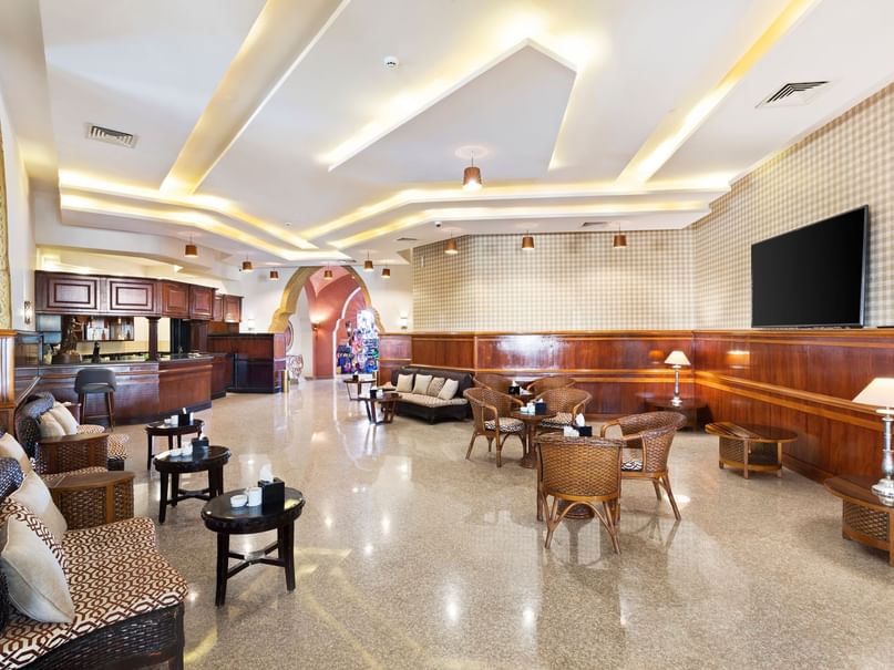 Interior view of mocambo bar at pickalbatros hotels & resorts