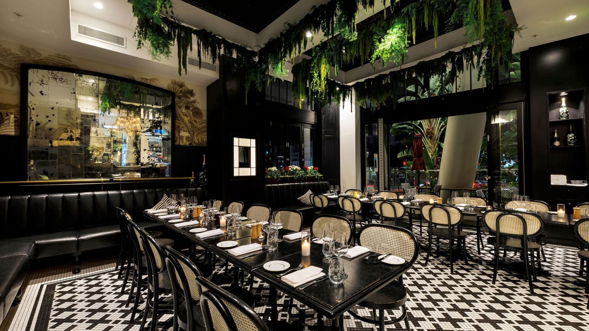 Interior view of a restaurant at Emporium Hotels Southbank