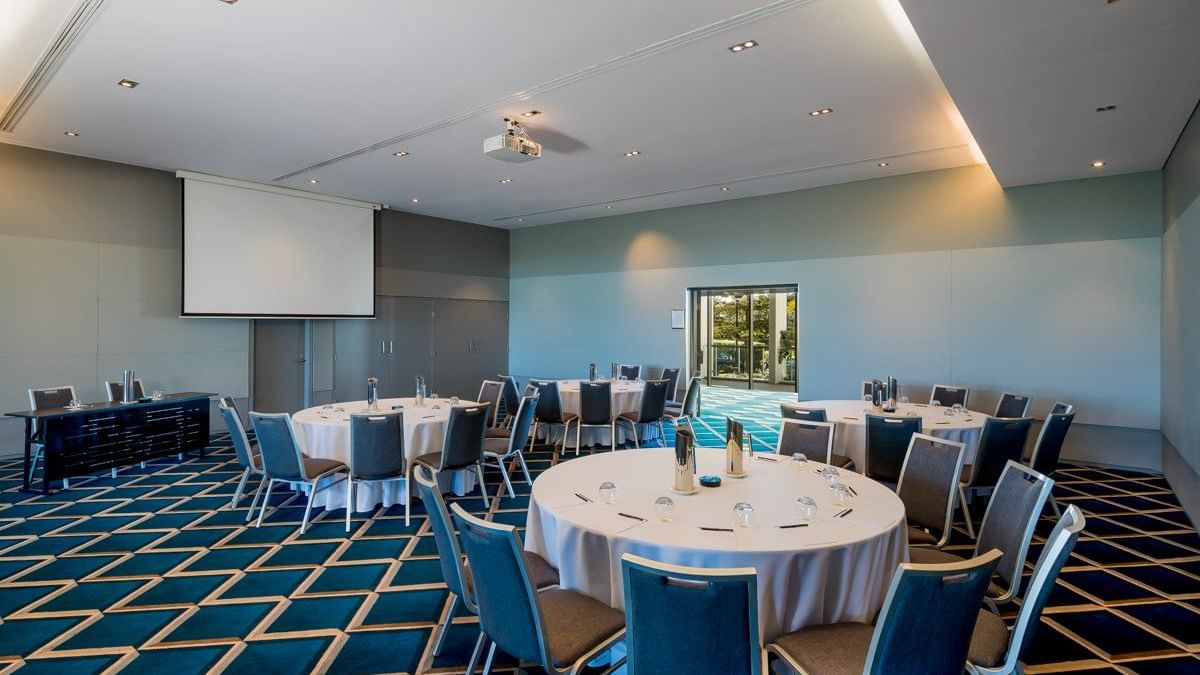 Prepared meeting room at Pullman Magenta Shores