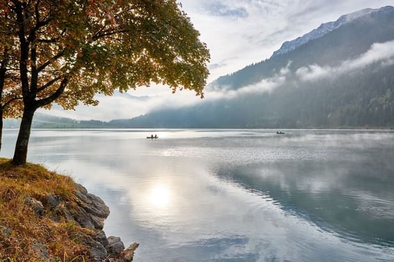 Herbst am Haldensee - Wellness - Urlaub - Erholung - Hotel liebes Rot Flueh