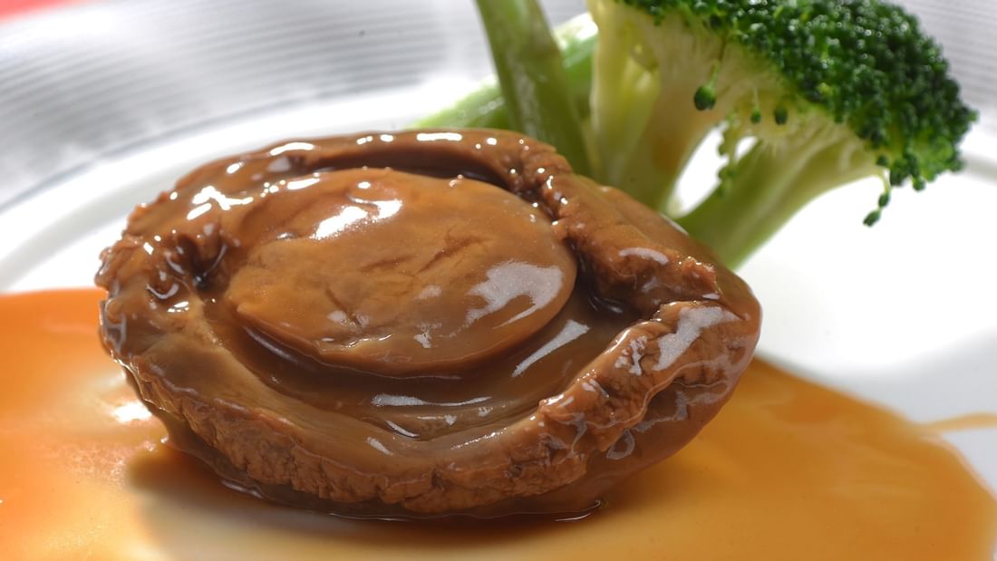Braised Abalone served in Grand Imperial at Sunway Resort