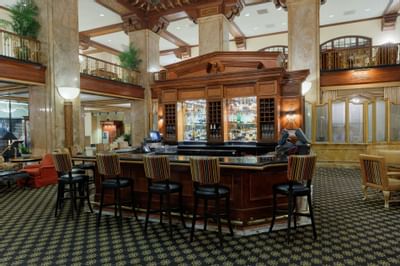 Lobby Bar area at Peabody Hotels & Resorts