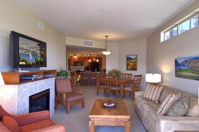 Two Bedroom suite living room