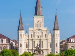 Exterior view of Jackson Square near La Galerie Hotel