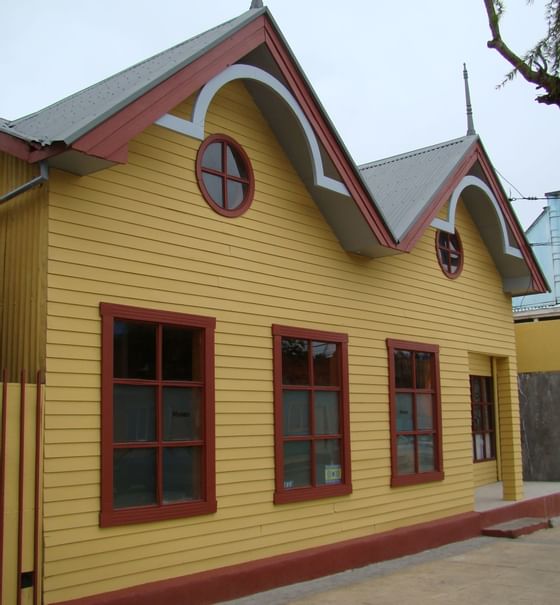 Front & exterior view of Historical Museum near NOI Indigo