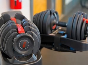 Fully equipped fitness center in Palm Coast at Legacy Vacation Resorts