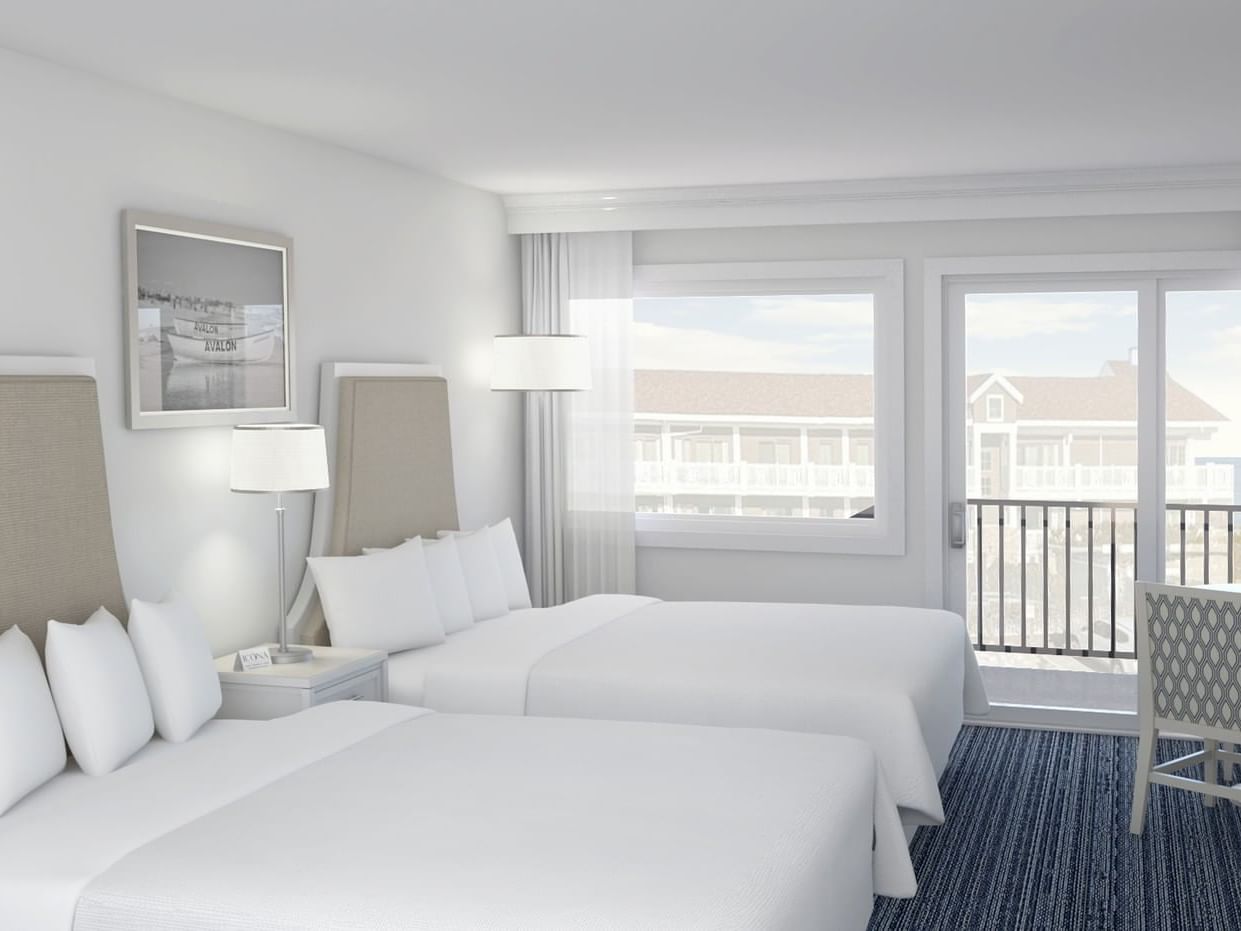 Classic Queen Room with dual double beds at ICONA Windrift