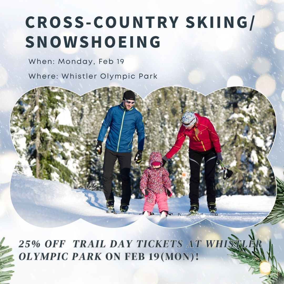 Cross-Country Skiing poster used at Blackcomb Springs Suites