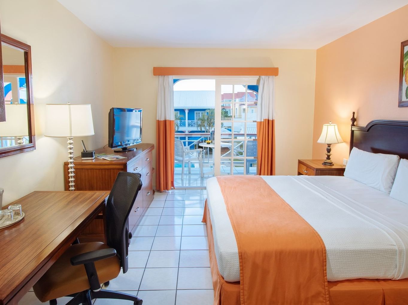 room with desk