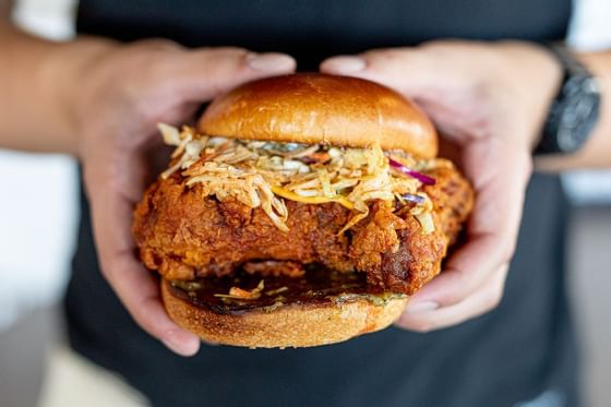 Places to Eat | Cross Street Chicken at Windmill Food Hall in Ca