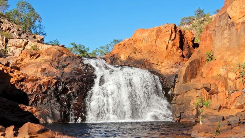 Waterfall at Kakadu national park near the Darwin Airport Hotels