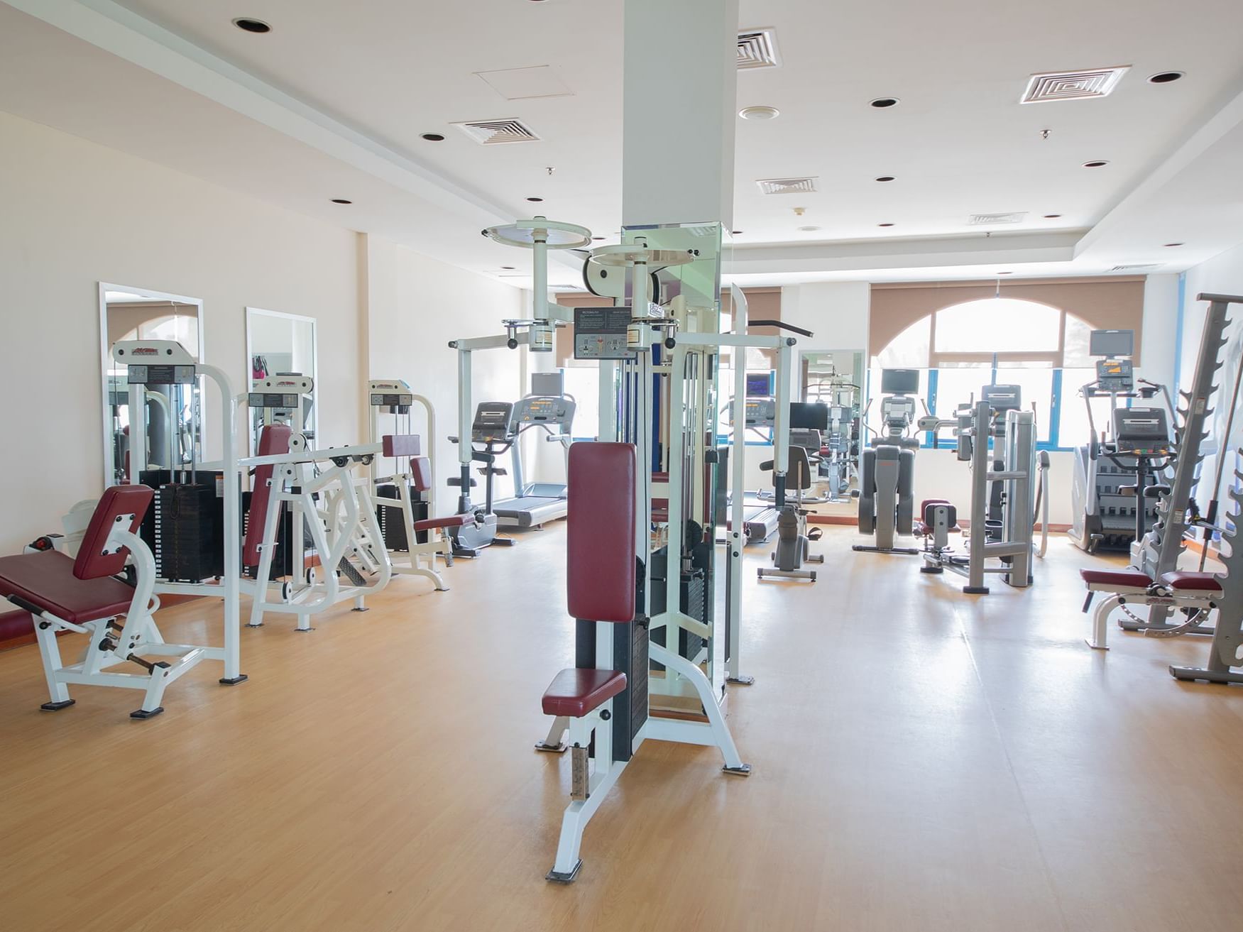 Gym at Ajman Hotel in United Arab Emirates