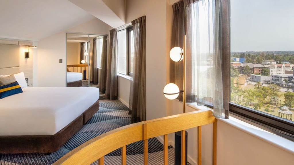 King Spa Suite - second angle of guest bedroom