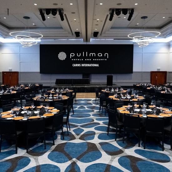 Interior of Grand Ballroom at Pullman Cairns