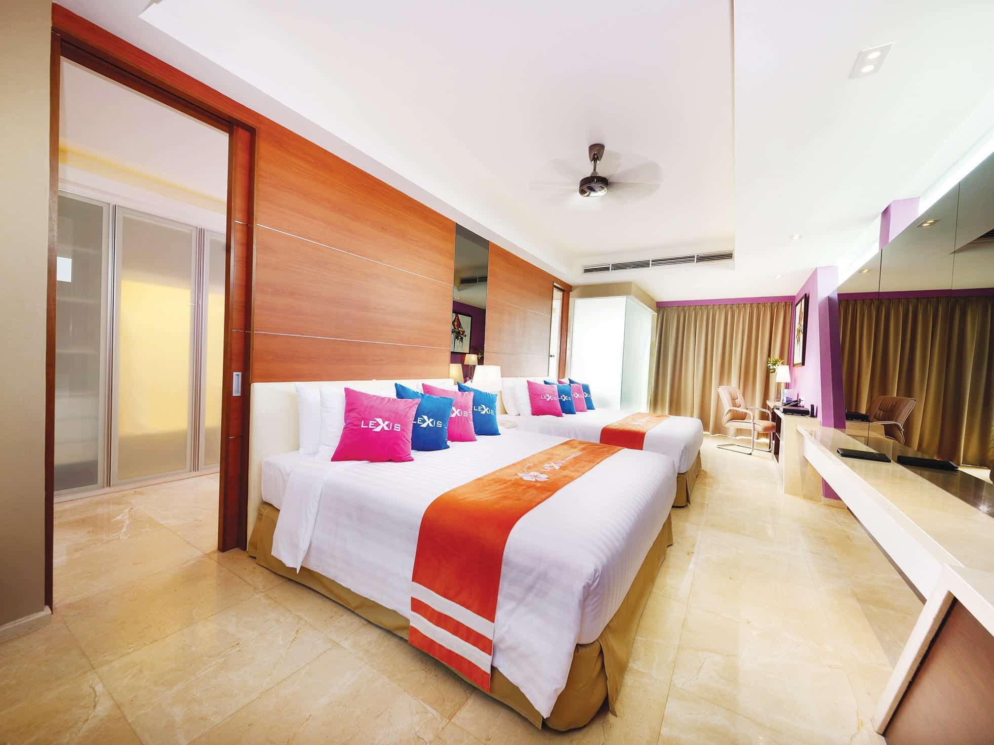 Panorama Pool Villa room with 2 king size beds - Lexis Hibiscus® Port Dickson