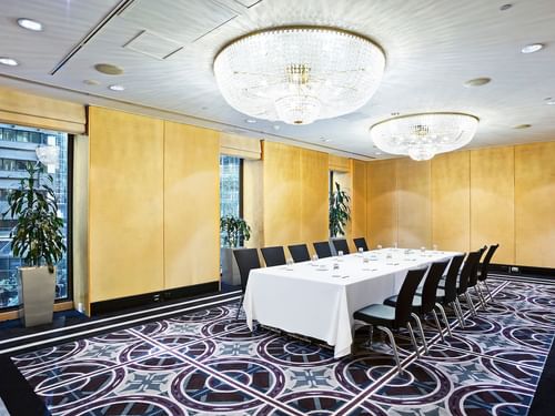 Meeting room at Sofitel Sydney Wentworth