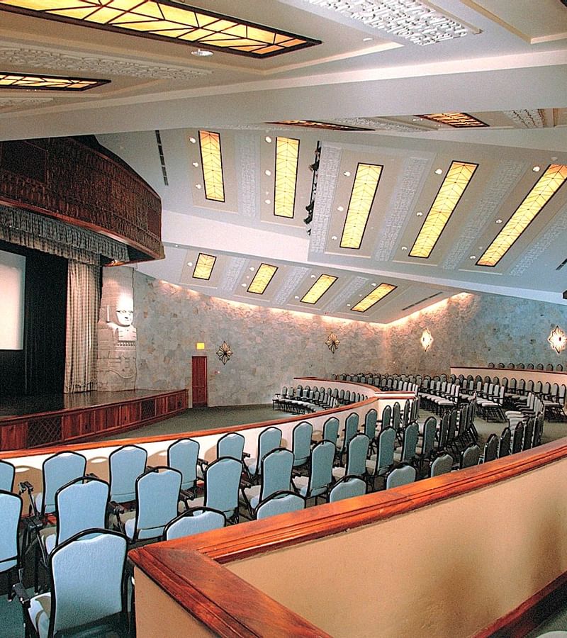 Interior of an auditorium at Mundo Imperial