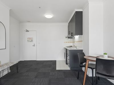 Student Living on Flinders - One Bedroom Living Area 