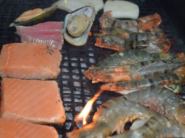 Seafood night at Warwick Doha
