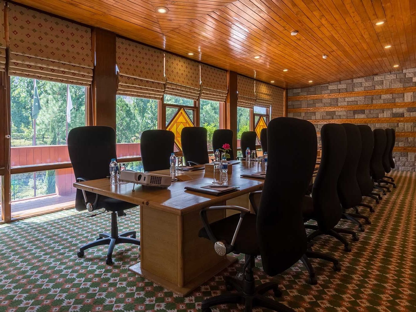 The Jutial lounge for Conferences at Gilgit Serena Hotel