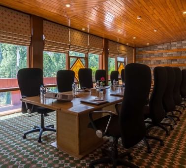 The Jutial lounge for Conferences at Gilgit Serena Hotel