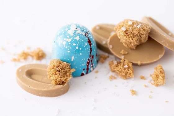 Close up on Bon Bons served at Stein Eriksen Lodge