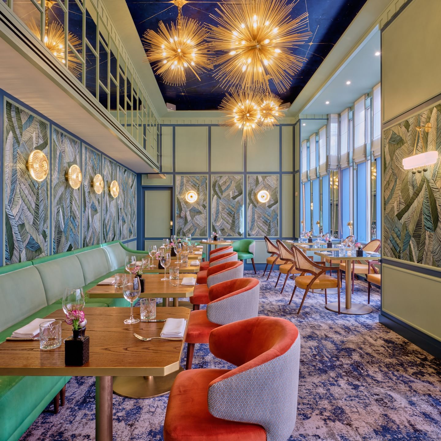 Interior of the Restaurant at The Capital
