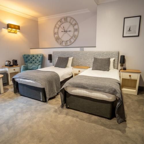 Bedrooms at Villiers Hotel, a top Engagement Party Venue in Buckingham